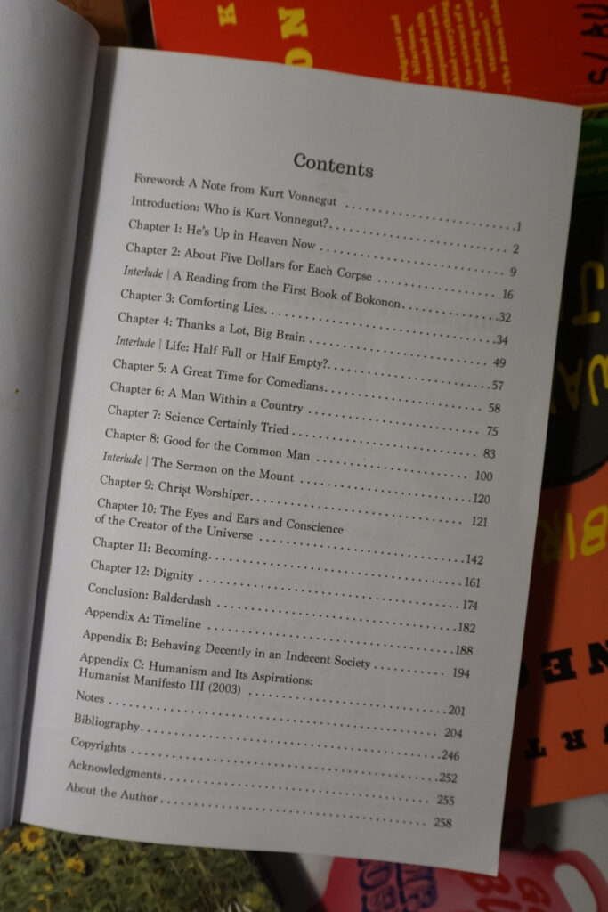 Wayne Laufert - Behaving Decently - table of contents - Humanist Press 2022